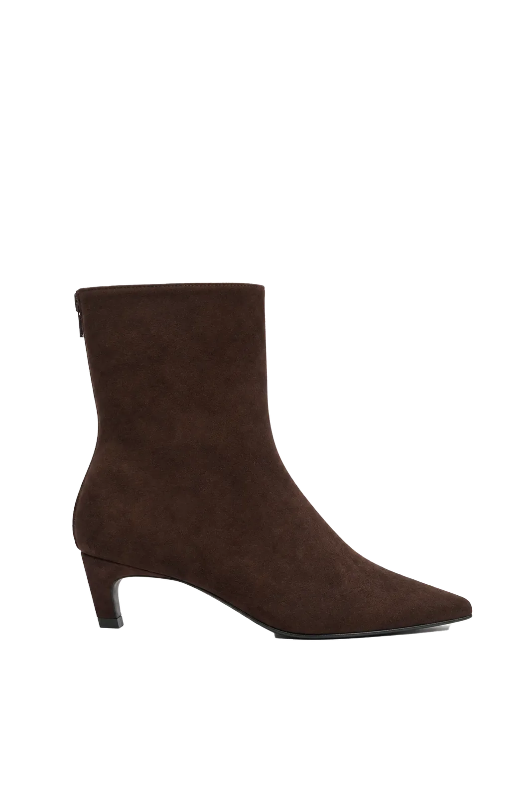Stiefelette Soft Suede in Brown